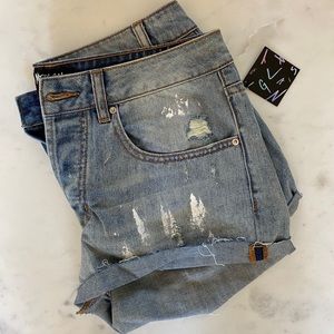 Nasty Gal Denim Shorts NWT